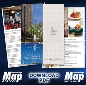 Download the Sheraton Towers PDF Map