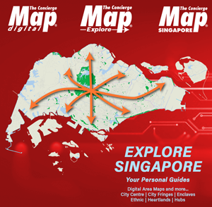 The Concierge Map® Explore Singapore PDF Area Maps